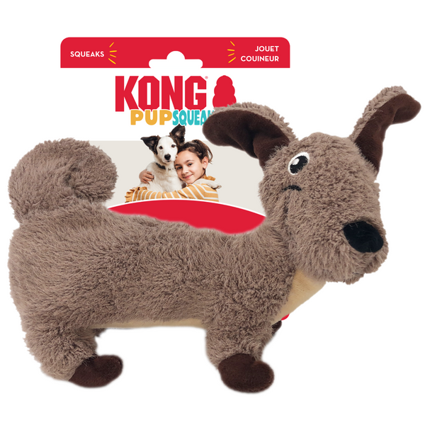 Kong PupSqueaks Tucker Toy For Dog