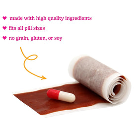 Stashios Wrap-Ups Bacon Cheeseburger Flavor Pill Wrapper for Dogs & Cats (2 oz)