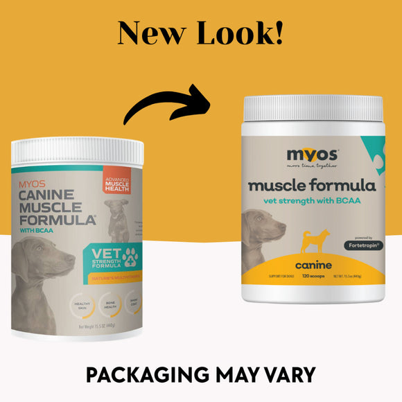 MYOS Canine Muscle Formula Vet Strength with BCAA