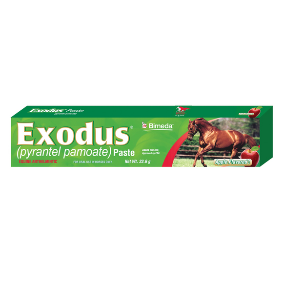 exodus horse dewormer