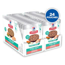 Hill's Science Diet Adult Perfect Weight Vegetables & Salmon Stew Recipe Wet Food For Cat (2.8 oz x 24 pouches)