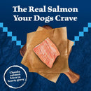 Blue Buffalo Wilderness Trail Toppers Wild Cuts Chunky Salmon Bites in Hearty Gravy Wet Food Topper For Dog (3 oz x 24 pouches)