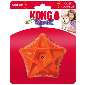 Kong Squeezz Orbitz Ball Toy For Dog-Medium/Large (assorted colors) 