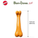 Ethical Bambone Plus Dino Bone Peanut Butter Toy For Dog (7.25")