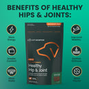 Ultimate Strength Healthy Hip & Joint Chews for Dogs Bacon Flavor