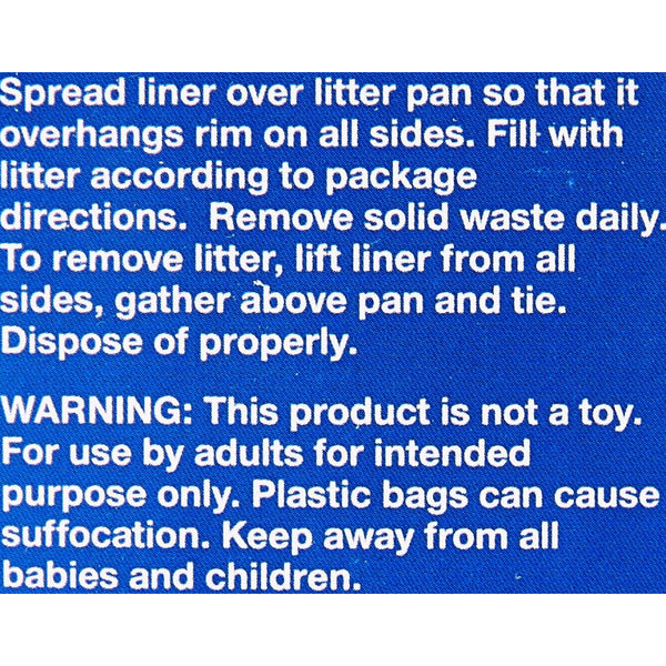 Petmate Litter Pan Liners For Cats