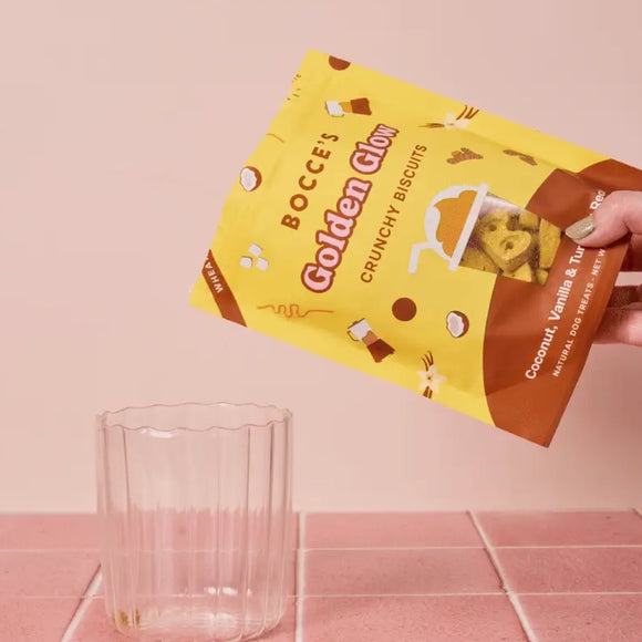 Bocce's Bakery Golden Glow Crunchy Biscuit Treats For Dog  (5 oz)