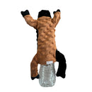 Ethical Skinneeez Extreme Stuffer Brown Cow Toy Dog (14")
