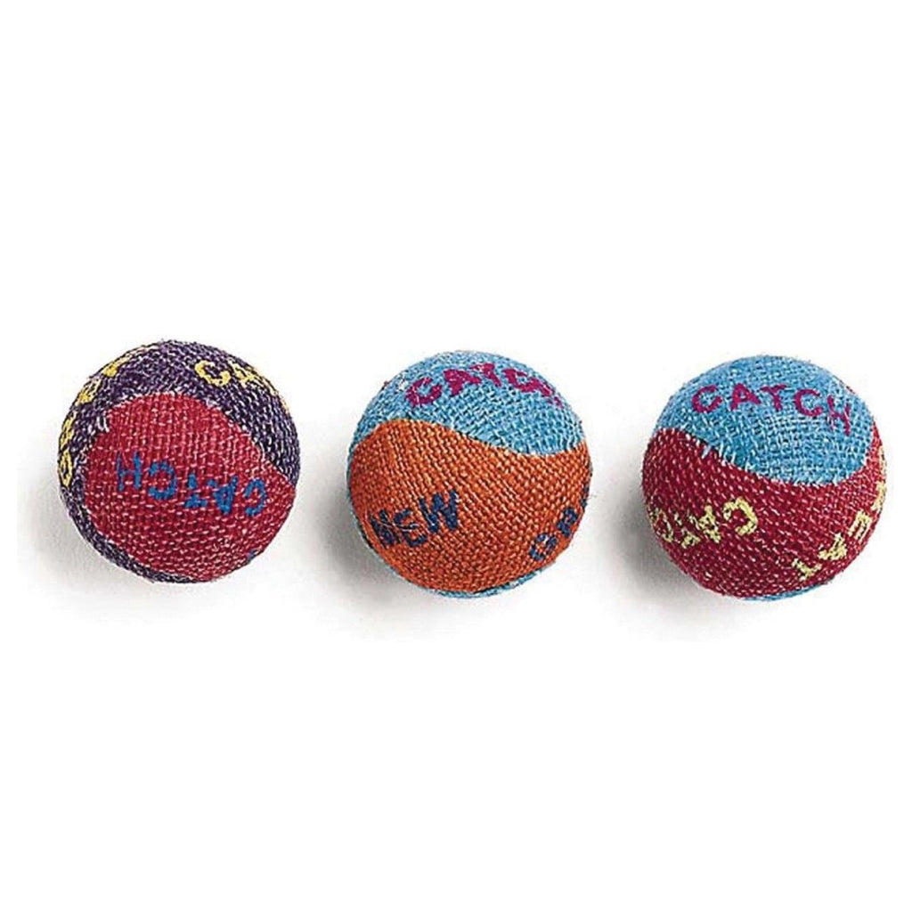 Ethical Burlap Balls Toy For Cat