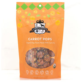 Lord Jameson Carrot Pops Organic Carrot Soft & Chewy Treats For Dog  (6 oz)