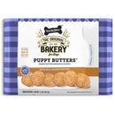 Three Dog Bakery Puppy Butters Sandwich Cookie with Real Peanut Butter Treats For Dog (11.8 oz)