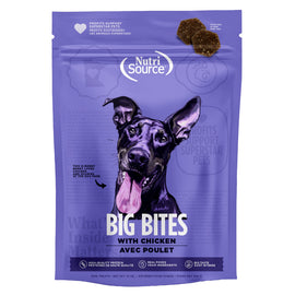 NutriSource Big Bites with Chicken Treats For Dog (14 oz)