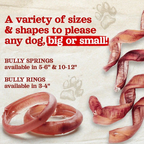 Fieldcrest Farms Nothin' to Hide Collagen & Bully Spirals Treats For Dog