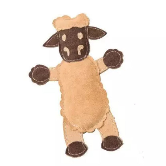 Ethical Dura-Fuse Leather Barnyard Assorted Toy For Dog (11")