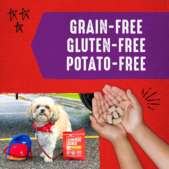 Stella & Chewy's Carnivore Crunch Cage-Free Turkey Recipe Freeze-Dried Raw Treats For Dog (3.25 oz)
