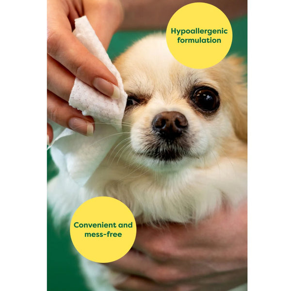 Earth Rated Fragrance Free Eye Wipes For Dog (60 ct)