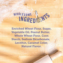 Three Dog Bakery Puppy Butters Sandwich Cookie with Real Peanut Butter Treats For Dog (11.8 oz)