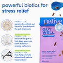 Native Pet Gutwell Stress Support, Stress Relief & Calming Supplement for Dogs (60 scoops)