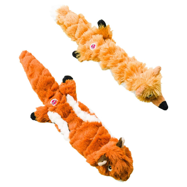 Ethical Mini Skinneeez Extreme Quilted Fox Toy For Dog (14")