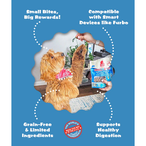 Plato Small Bites Grain-Free Salmon Treats For Dogs
