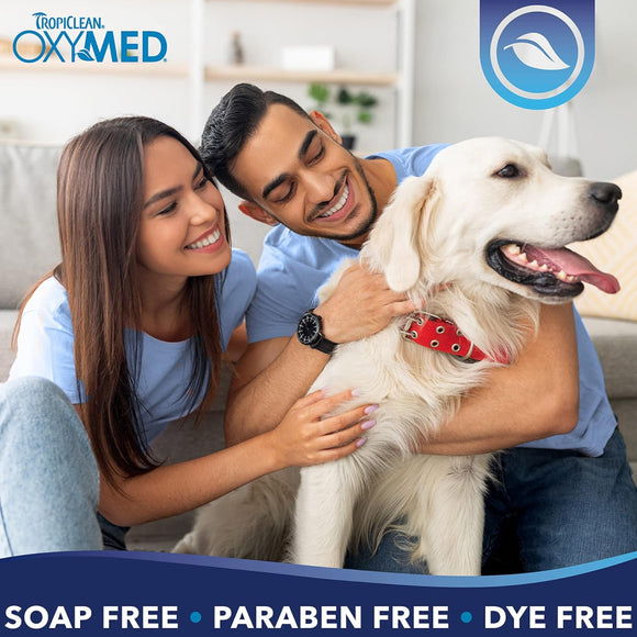 TropiClean OxyMed Soothing Allergy Relief Wipes For Dog & Cat (50 ct)