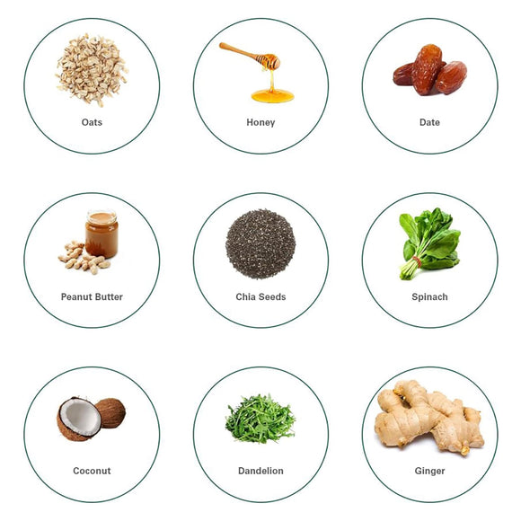 Lord Jameson Daily Greens Organic Spinach & Chia Seeds Soft & Chewy Treats For Dog