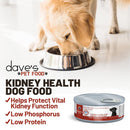 Dave's Pet Food Restricted Diet Phosphorus & Protein Kidney Support (Tuna Pate in Gravy Wet Food) For Dog
