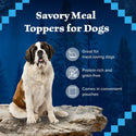 Blue Buffalo Wilderness Trail Toppers Wild Cuts Chunky Chicken Bites in Hearty Gravy Wet Food Topper For Dog (3 oz x 24 pouches)