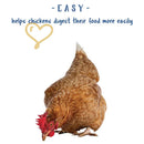 this grit for poultry allows for easy digestion