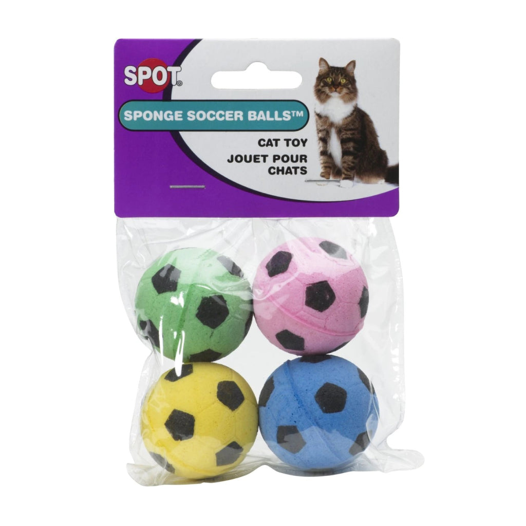 Ethical Sponge Soccer Balls Toy For Cat