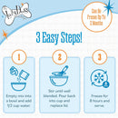 Lazy Dog Make at Home Ice Cream Mix Birthday Cake Flavor Treats For Dog (4.5 oz)