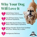 Lord Jameson Blue Bliss Organic Blueberry Soft & Chewy Treats Dog (6 oz)