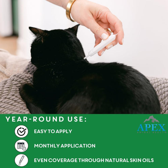Apex Plus Topical Flea & Tick Prevention for Cats over 1.5 lbs (3 doses)