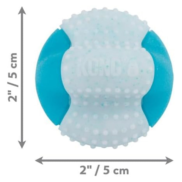 KONG Duets Dental Ball Toy For Dog