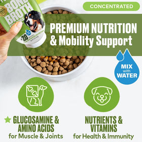 Furvor Mobility Bone Broth Concentrate for Dogs (20 servings)