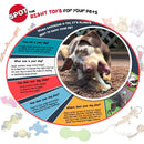 Ethical Pet Skinneeez Plush Stuffing-Free Chicken Toy for Dogs, Mini 13"-4