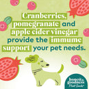Honest To Goodness Buddy Boost Cranberry & Pomegranate Immune Support Treats For Dog (8 oz)