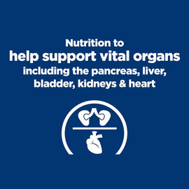 Hill's Prescription Diet Multi-Organ Complex Support Turkey & Vegetable Stew Wet Food For Dog (12.5oz x 12 cans)