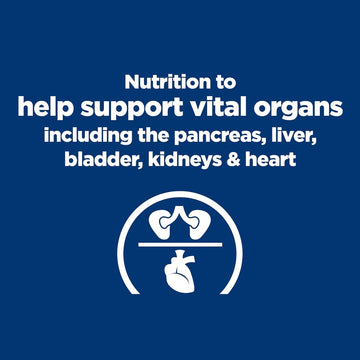 Hill's Prescription Diet Multi-Organ Complex Support Turkey & Vegetable Stew Wet Food For Dog (12.5oz x 12 cans)