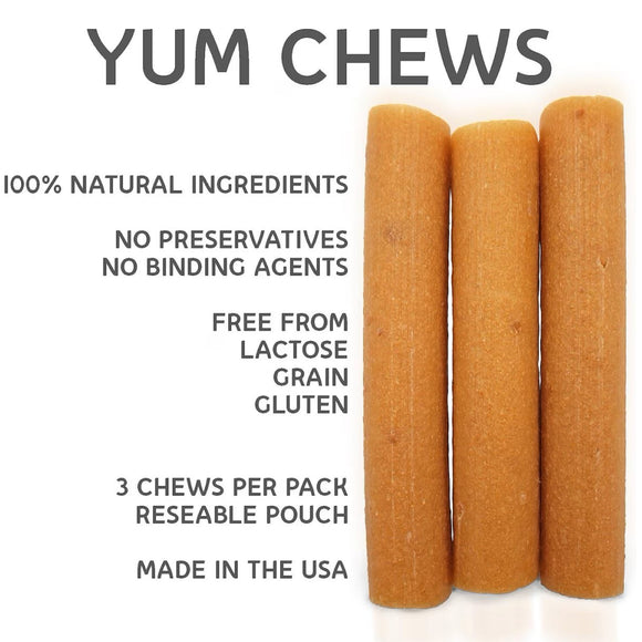 Himalayan Pet Supply yakyYUM with Peanut Butter Dog Chews (4 ct)