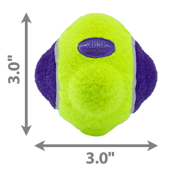 Kong Airdog Squeaker Knobby Ball Toy For Dog (Medium)