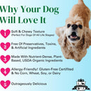 Lord Jameson Carrot Pops Organic Carrot Soft & Chewy Treats For Dog  (6 oz)