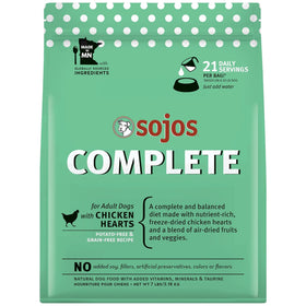 Sojos Complete Chicken Recipe Freeze-Dried Adult Dog Food