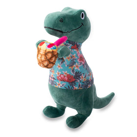 PetShop by Fringe Studio It's 5 O'Clock Somewhere Dinosaur Plush Toy For Dog