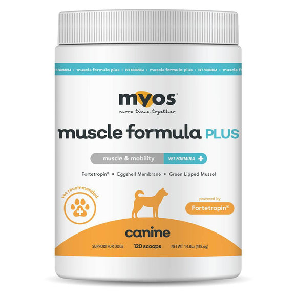 MYOS Canine Muscle Formula Plus Egg Shell Membrane - 418.6 g (120 scoops)