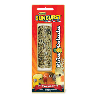 Higgins Sunburst Sticks Pina Colada Cockatiel Keet & Lovebird Treats For Birds 3 oz