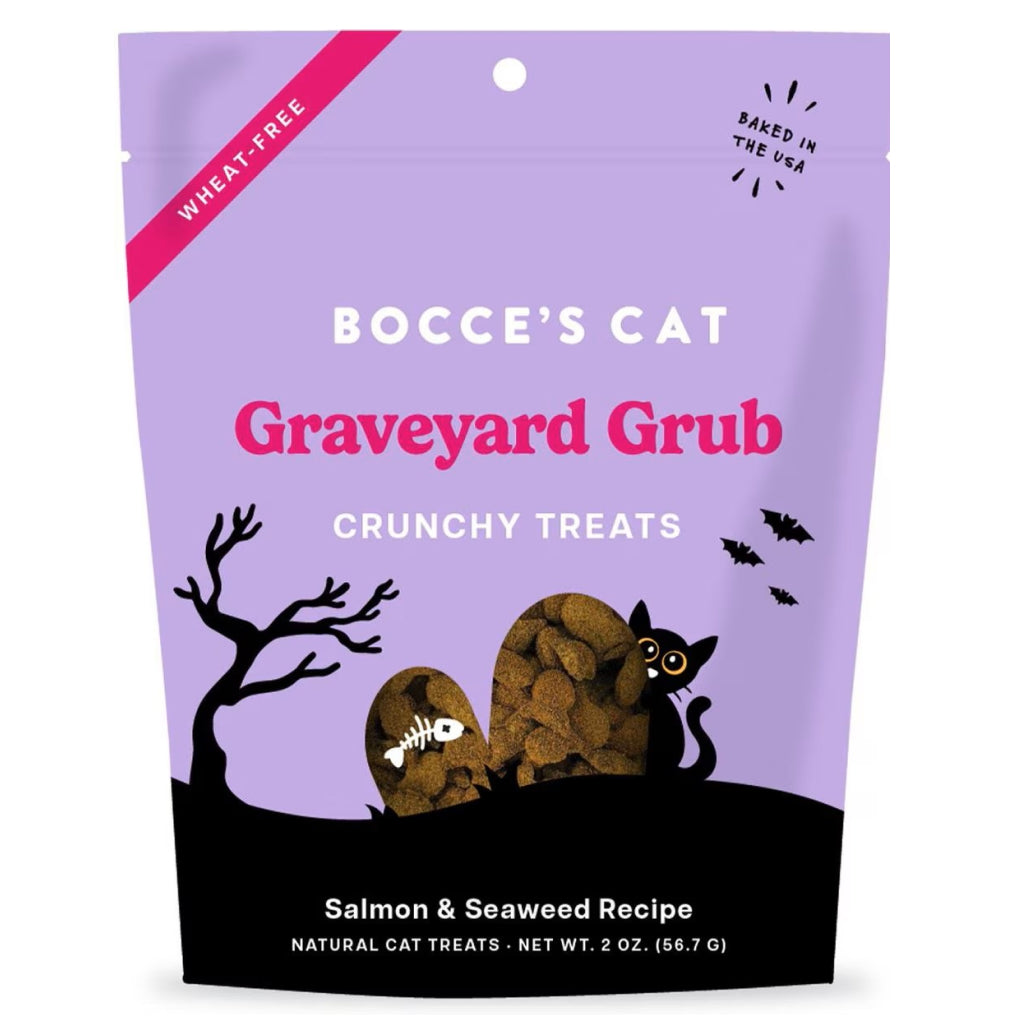 Bocce's Bakery Graveyard Grub Crunchy Cat Treats (2 oz)