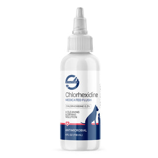 Stratford Chlorhexidine Medicated Flush for Dogs (4 oz)