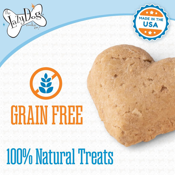 Lazy Dog Grain Free Toasted Vanilla Peanut Butter Treat For Dog (14 oz)