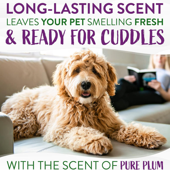 TropiClean Pure Plum Deodorizing Pet Spray For Dog & Cat (8 oz)